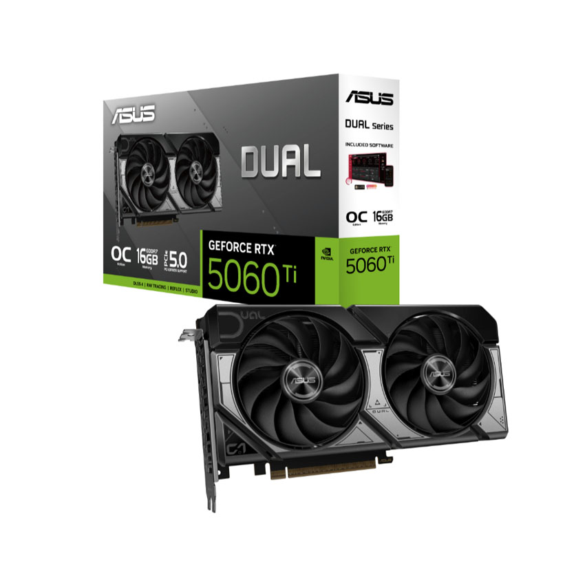 VGA Asus DUAL RTX 5060 Ti 16G OC